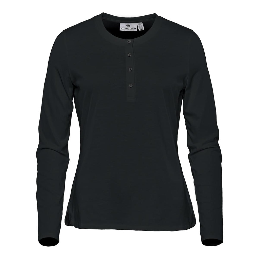 Women's Torcello Long Sleeve Henley - TGH-1W